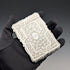 1882 British antique sterling silver card case, 57g, boxed, excellent condition, Frederick Marson